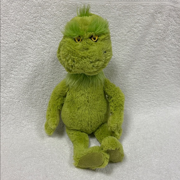 Dr. Seuss aurora 2018 Green Plush Christmas Grinch 16” - Picture 1 of 6